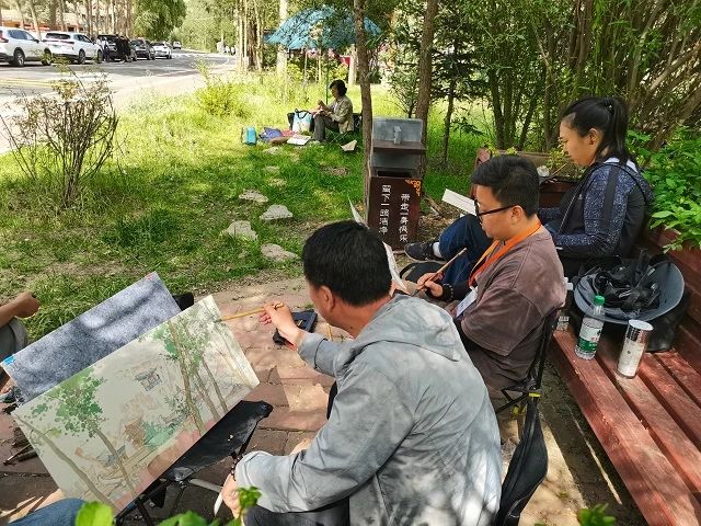“跟着艺术游甘肃·穿越河西”全国美术家张掖采风写生活动启动仪式在张掖举办